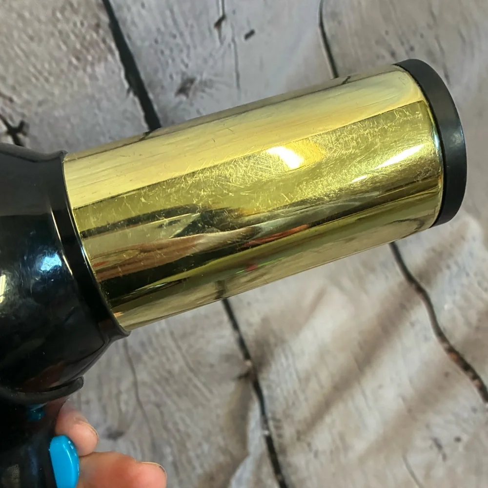Hot Tools 1084 Professional‎ AC Motor Blow Dryer 1600 Watts Gold Plated Barrel